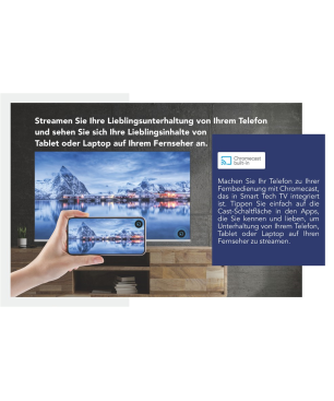 SMART TECH 75 Zoll QLED Smart TV 75QA20T1 LED TV (Flat, 75 Zoll / 189 cm, UHD 4K, SMART TV, android 11.0)