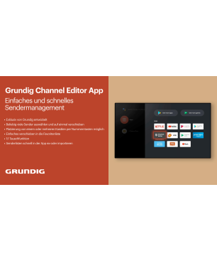 GRUNDIG 65 GOB 9380 OLED TV (65 Zoll / 161 cm, UHD 4K, SMART TV, Ambilight, Android 11)