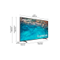 SAMSUNG GU85BU8079U 4K TV (Flat, 85 Zoll / 214 cm, UHD 4K, SMART TV, Tizen™ mit Gaming Hub)