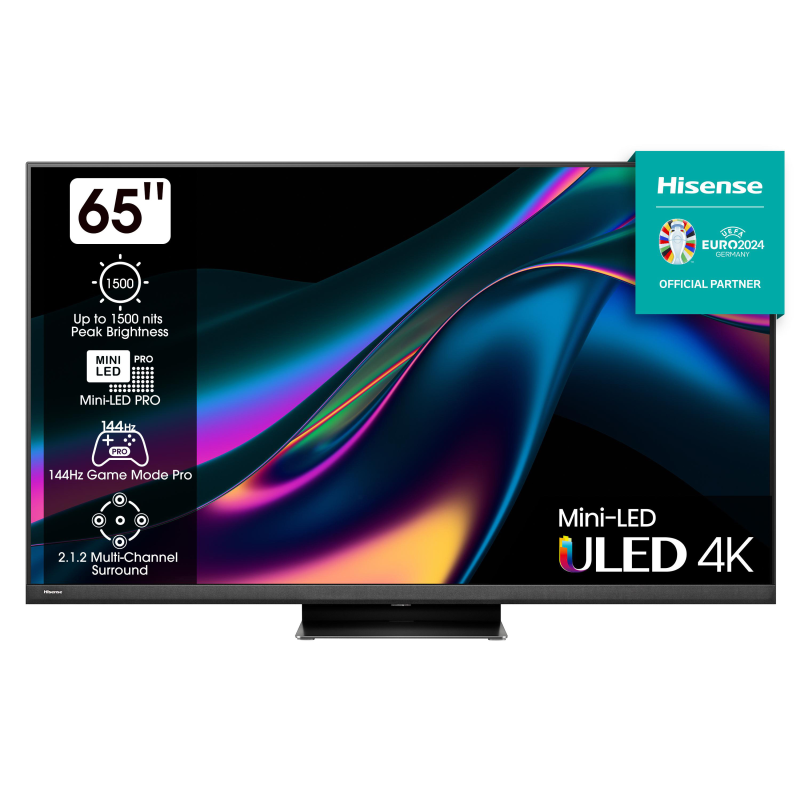 HISENSE 65U8KQ Mini LED TV (Flat, 65 Zoll / 164 cm, UHD 4K, SMART TV)