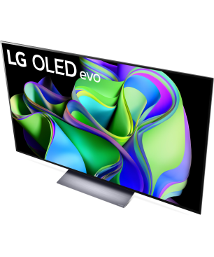 LG OLED55C37LA OLED evo TV (Flat, 55 Zoll / 139 cm, UHD 4K, SMART TV, webOS 23 mit LG ThinQ)