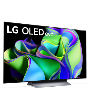 LG OLED48C37LA OLED evo TV (Flat, 48 Zoll / 121 cm, UHD 4K, SMART TV, webOS 23 mit LG ThinQ)