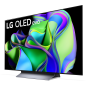 LG OLED48C37LA OLED evo TV (Flat, 48 Zoll / 121 cm, UHD 4K, SMART TV, webOS 23 mit LG ThinQ)