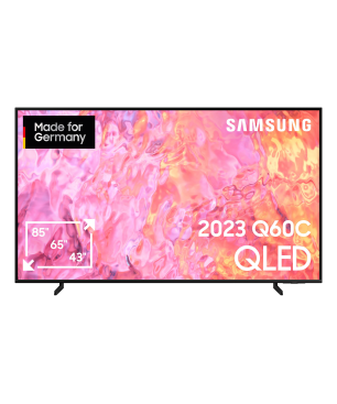SAMSUNG GQ55Q60CAU QLED TV (Flat, 55 Zoll / 138 cm, UHD 4K, SMART TV, Tizen)