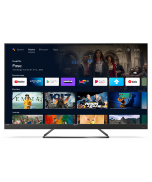 SHARP 50EQ3EA LED TV (Flat, 50 Zoll / 126 cm, UHD 4K, Android)