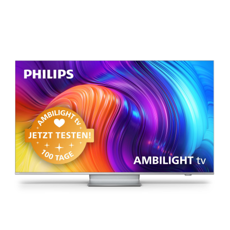 PHILIPS 43PUS8837/12 (43 Zoll) The One LED TV (Flat, 43 Zoll / 108 cm, UHD 4K, SMART TV, Ambilight, Android TV™ 11 (R))