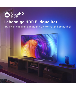 PHILIPS 43PUS8837/12 (43 Zoll) The One LED TV (Flat, 43 Zoll / 108 cm, UHD 4K, SMART TV, Ambilight, Android TV™ 11 (R))