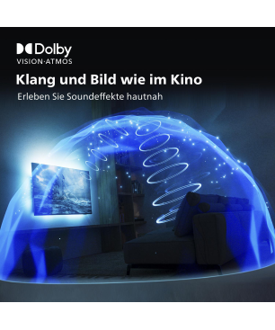PHILIPS 43PUS8837/12 (43 Zoll) The One LED TV (Flat, 43 Zoll / 108 cm, UHD 4K, SMART TV, Ambilight, Android TV™ 11 (R))