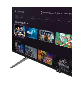 GRUNDIG 43 GUB 7340 LED TV (Flat, 43 Zoll / 108 cm, HDR 4K, SMART TV, Google TV)