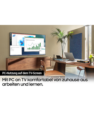 SAMSUNG GU50AU7179U LCD TV (Flat, 50 Zoll / 125 cm, UHD 4K, SMART TV)