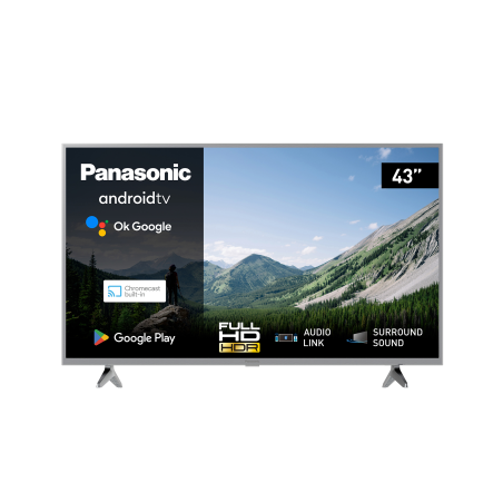 PANASONIC TX-43MSW504S LED TV (Flat, 43 Zoll / 108 cm, Full-HD, SMART TV, Android TV)