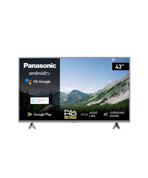 PANASONIC TX-43MSW504S LED TV (Flat, 43 Zoll / 108 cm, Full-HD, SMART TV, Android TV)
