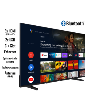 JVC LT-55VA3355 LED TV (Flat, 55 Zoll / 139 cm, UHD 4K)