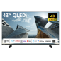 TELEFUNKEN 43QL5D63DAY QLED TV (Flat, 43 Zoll / 108 cm, UHD 4K)