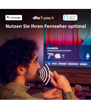 PHILIPS 77OLED908/12 OLED TV (Flat, 77 Zoll / 194 cm, UHD 4K, SMART TV, Ambilight, Google TV 12)