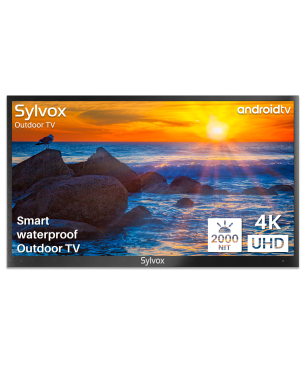 SYLVOX Pool pro OT65A2KEGE-EU 65 Zoll Outdoor TV LED TV (Flat, 65 Zoll / 165,1 cm, HDR 4K, SMART TV)