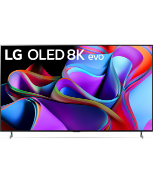 LG OLED77Z39LA OLED evo TV (Flat, 77 Zoll / 195 cm, OLED 8K, SMART TV, webOS 23 mit LG ThinQ)