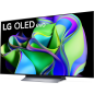 LG OLED77C37LA OLED evo TV (Flat, 77 Zoll / 195 cm, UHD 4K, SMART TV, webOS 23 mit LG ThinQ)