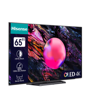 HISENSE 65A85K OLED TV (Flat, 65 Zoll / 164 cm, OLED 4K, SMART TV, VIDAA U)