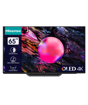 HISENSE 65A85K OLED TV (Flat, 65 Zoll / 164 cm, OLED 4K, SMART TV, VIDAA U)