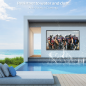 SYLVOX 55 Zoll Smart Outdoor TV 2000nit Pool Pro OT55A2KEGE-EU LED TV (Flat, 55 Zoll / 139,7 cm, HDR 4K, SMART TV)