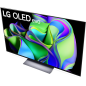 LG OLED77C31LA OLED evo TV (Flat, 77 Zoll / 195 cm, OLED 4K, SMART TV, webOS 23)