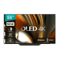 HISENSE 55 A 85 H OLED TV (Flat, 55 Zoll / 138 cm, UHD 4K, VIDAA U6)