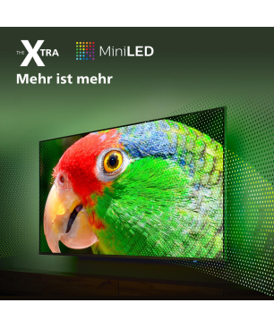 PHILIPS 65PML9008/12 4K UHD MiniLED TV (Flat, 65 Zoll / 164 cm, UHD 4K, SMART TV, Ambilight, Philips Smart TV)