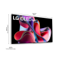 LG OLED55G39LA OLED evo TV (Flat, 55 Zoll / 139 cm, UHD 4K, SMART TV, webOS 23 mit LG ThinQ)
