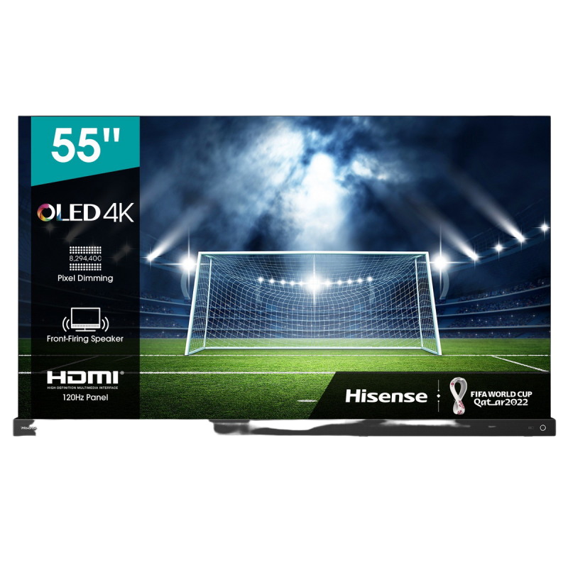 HISENSE 55 A 9 G OLED TV (Flat, 55 Zoll / 139,70 cm, UHD 4K, VIDAA U5)