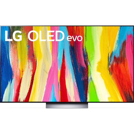 LG OLED 65 C 24 LA.AEU OLED evo TV (Flat, 65 Zoll / 164 cm, UHD 4K, SMART TV, webOS 22 )