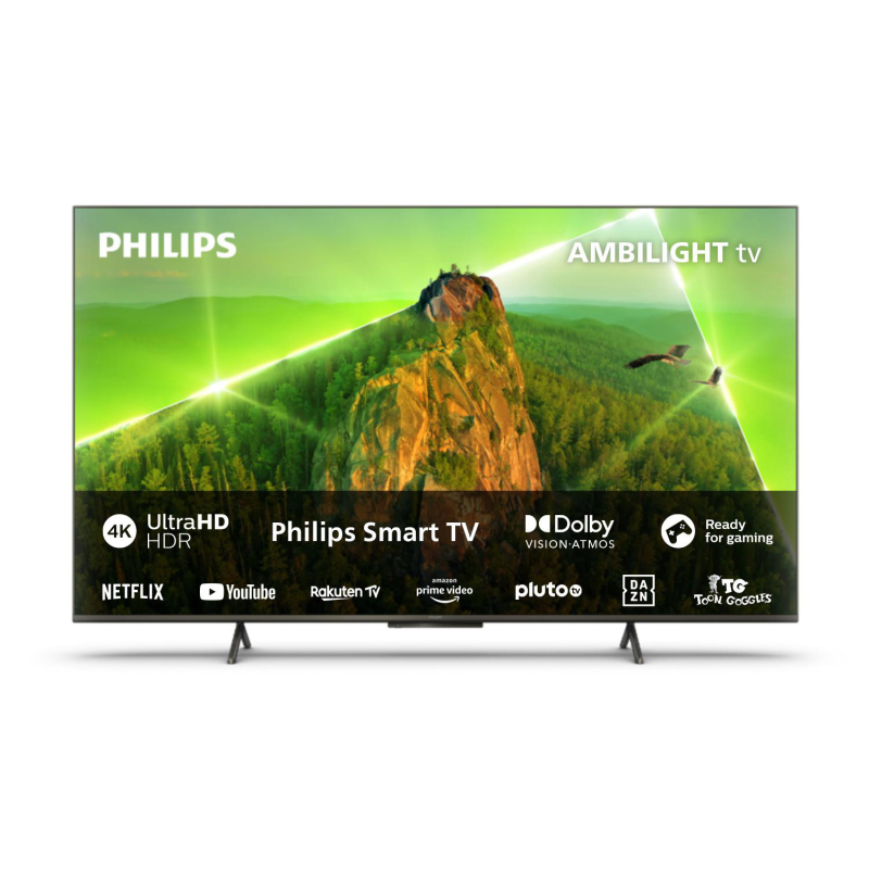PHILIPS 75PUS8108/12 4K LED Ambilight TV (Flat, 75 Zoll / 189 cm, UHD 4K, SMART TV, Ambilight, Philips Smart TV)