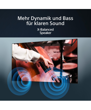 SONY BRAVIA KD-55X85L LED TV (Flat, 55 Zoll / 139 cm, UHD 4K, SMART TV, Google TV)