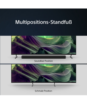 SONY BRAVIA KD-55X85L LED TV (Flat, 55 Zoll / 139 cm, UHD 4K, SMART TV, Google TV)