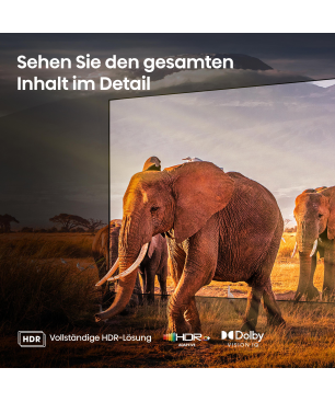 HISENSE 55U8KQ Mini LED TV (Flat, 55 Zoll / 139 cm, UHD 4K, SMART TV)