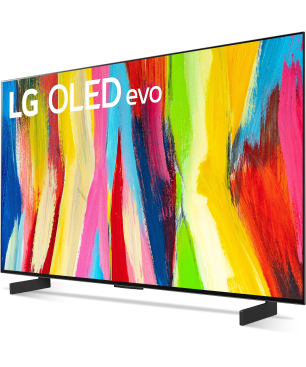 LG OLED42C27LA OLED TV (Flat, 42 Zoll / 107 cm, UHD 4K, SMART TV, webOS 22 mit LG ThinQ)