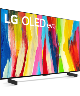 LG OLED42C27LA OLED TV (Flat, 42 Zoll / 107 cm, UHD 4K, SMART TV, webOS 22 mit LG ThinQ)