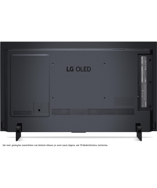 LG OLED42C27LA OLED TV (Flat, 42 Zoll / 107 cm, UHD 4K, SMART TV, webOS 22 mit LG ThinQ)