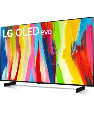 LG OLED42C27LA OLED TV (Flat, 42 Zoll / 107 cm, UHD 4K, SMART TV, webOS 22 mit LG ThinQ)