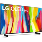 LG OLED42C27LA OLED TV (Flat, 42 Zoll / 107 cm, UHD 4K, SMART TV, webOS 22 mit LG ThinQ)
