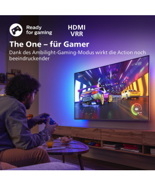 PHILIPS 58PUS8507/12 The One LED TV (Flat, 58 Zoll / 146 cm, UHD 4K, SMART TV, Ambilight, Android TV™ 11 (R))