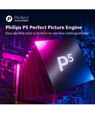 PHILIPS 50PUS8837/12 (50 Zoll) The One 4K UHD LED TV (Flat, 50 Zoll / 126 cm, UHD 4K, SMART TV, Ambilight, Android TV™ 11 (R))