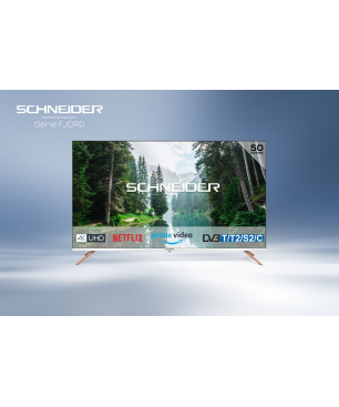 SCHNEIDER SC-50 S1 Fjord LED TV (Flat, 50 Zoll / 127 cm, UHD 4K, SMART TV)