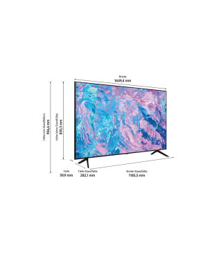 SAMSUNG GU65CU7179 LED TV (Flat, 65 Zoll / 163 cm, UHD 4K, SMART TV, Tizen)