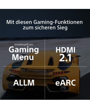 SONY BRAVIA KD-55X75WL LED TV (Flat, 55 Zoll / 139 cm, HDR 4K, SMART TV, Google TV)