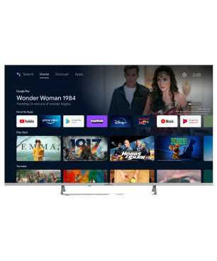 SMART TECH 55 Zoll QLED Smart TV 55QA20V3 LED TV (Flat, 55 Zoll / 139 cm, UHD 4K, SMART TV, android 11.0)