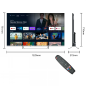 SMART TECH 55 Zoll QLED Smart TV 55QA20V3 LED TV (Flat, 55 Zoll / 139 cm, UHD 4K, SMART TV, android 11.0)