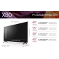 SONY BRAVIA KD-43X80K LED TV (Flat, 43 Zoll / 108 cm, UHD 4K, SMART TV)