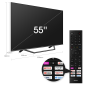 HISENSE 55 A 7 GQ QLED TV (Flat, 55 Zoll / 139 cm, UHD 4K, SMART TV, VIDAA U5)