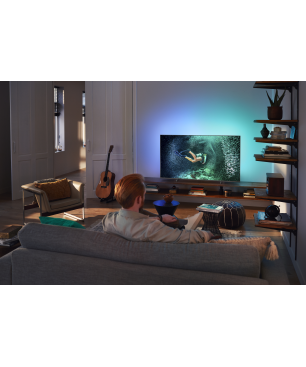 PHILIPS 55PUS7906/12 LED TV (Flat, 55 Zoll / 139 cm, UHD 4K, SMART TV, Ambilight, Android TV™ 10 (Q))